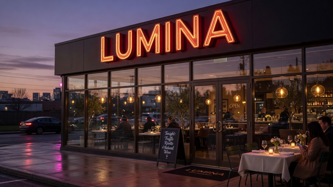 We Design Restaurants - modern restaurant storefront and exterior design